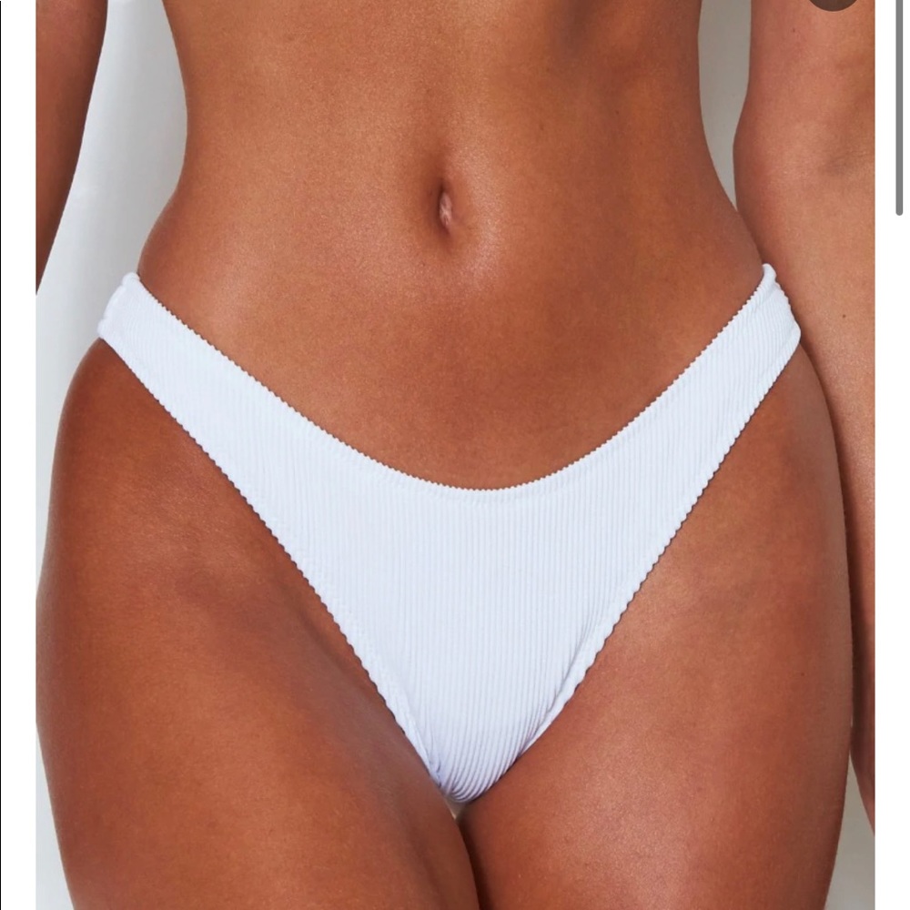New, White Fox Del Marco Ribbed Bottoms.